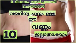 2 ദിവസം തുടർച്ചയായി ചെയ്‌താൽ വയറിനു ചുറ്റും ഉള്ള ഈ വണ്ണം ഇല്ലാതാക്കാം.