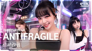 [단독샷캠4K] 르세라핌 'ANTIFRAGILE' 단독샷 별도녹화│LE SSERAFIM ONE TAKE STAGE @SBS Inkigayo 221023