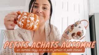 COZY VLOG: SORTIE AU DIX30, NOUVELLES TASSES D’AUTOMNE, POPOTES, DÉCO COIN CUISINE \u0026 VÉGÉTARIENNE?