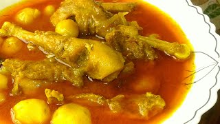 ছোট আলু দিয়ে দেশি মুরগির ঝোল || Alu Diye Deshi Murgir Jhul || Bangladeshi Chicken Curry Recipe.