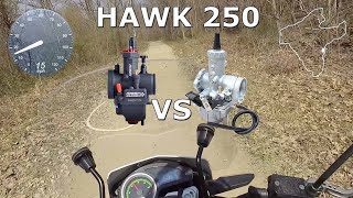 Hawk 250 - Removed Nibbi PE30 and Reinstalled Mikuni VM26 MOTOVLOG