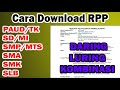 GRATIS! Download RPP Daring PAUD, TK, SD, SMP, SMA, SMK