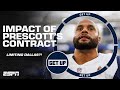 Is Dak Prescott's contract situation LIMITING the Dallas Cowboys in free agency? | Get Up