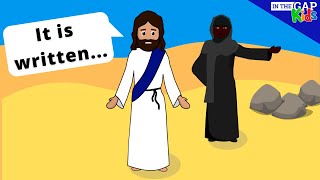 Jesus Tempted in the Desert | Sunday School Bible Adventures for Kids | Self-Control (Week 2)