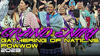 GRAND ENTRY l (Fri) Gathering of Nations (GON) Powwow 2023