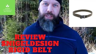 Review Snigeldesign rigid trouser belt -05 #outdoorgearreview #tacticalbelt #hikinggear