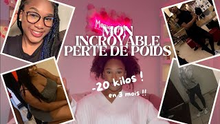 MON INCROYABLE PERTE DE POIDS ! (-20kilos en 3 mois)