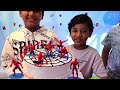 🎉 insane spiderman themed birthday party 🕷️ magic show pizza feast u0026 surprises 🎂