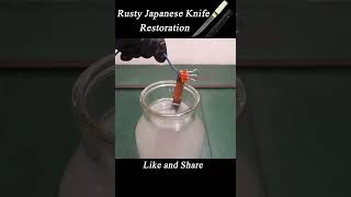 🔪 Unveiling the Samurai Spirit: Rusty Japanese Tanto Knife Restoration 🔧 [Antique Blade Revival]