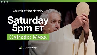 Saturday 5:00pm Mass