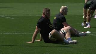 Defending champions South Africa train in Toulon ahead of 2nd Pool B match vs Romania｜Springboks