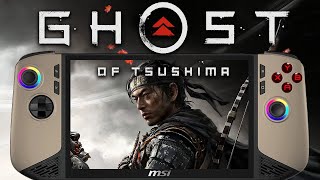 Ghost of Tsushima MSI Claw 8 AI+ Performance All Graphics Tested!