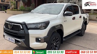 #ស្តុកថ្មីបងប្អូន Hilux Revo Rally 2023 Full Options សកាំម៉ៃ!