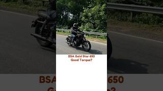 #BSA #Goldstar 650 - Good Torque?