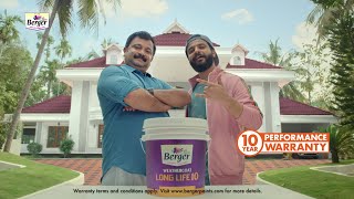 Berger Long Life 10 'PANIPAALI' | Berger Paints India | 45 Sec Malayalam