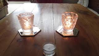 Lalique Votive Candles and how to recycle and reuse them