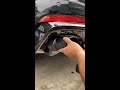Audi A6 C8 2019 modified S6 diffuser exhaust