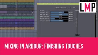 Basic mixing in Ardour 3: Part 6 - Finishing touches