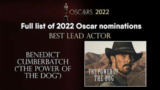 Oscar Nominations 2022: The Complete List