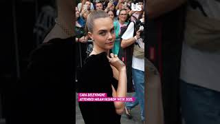 Cara Delevingne At Milan Fashion Week 2023 #CaraDelevingne #MilanFashionWeek #Fashion