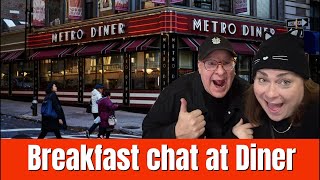 LIVE • Metro Diner Breakfast #NYC #newyork #travel