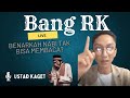 Bang RK bertanya Lihat dia kaget karena ada ayat yang mengatakan nabi bisa membaca