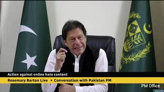 Prime Minister Imran Khan Exclusive Interview on CBC News Rosemary Barton Live with Rosemary Barton