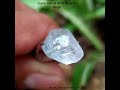 ceylon natural white sapphire rough