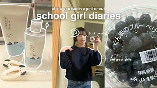 SCHOOLGIRL DIARIES 💬📓 5am study vlog, morning routine, back to school, school days ft. AVerMedia