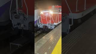 札幌駅 ９番線 試1191レ 発車 2回汽笛あり 手を振っています。 4K24fps