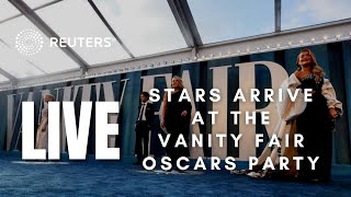 LIVE: Stars arrive at the Vanity Fair Oscars party