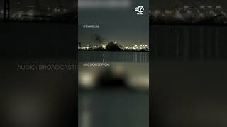 Audio recordings capture moment Baltimore bridge collapsed