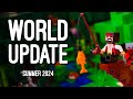 LEGO Minecraft World Update: New Players, Mobs, and More!