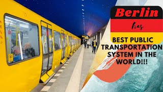 How come Berlin’s public transportation is the best in the world?