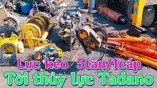 Demo tời thủy lực 5tấn theo yêu cầu : 0903003900 Trung L.A