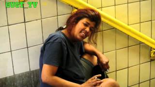 Drunk Woman Exposes Herself !!! (explicit)