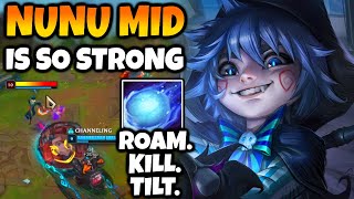 I can't believe how STRONG NUNU MID IS