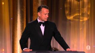 Tom Hanks honors Steve Martin at the 2013 Governors Awards