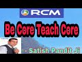 be core teach core by satish pandit ji rcm business