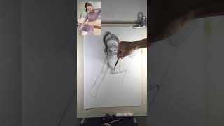 How to draw a face for beginners from sketch to finish | Emmy Kalia| How to Draw Faces