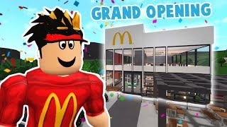 Bloxburg Mcdonalds 44k - roblox bloxburg mcdonalds