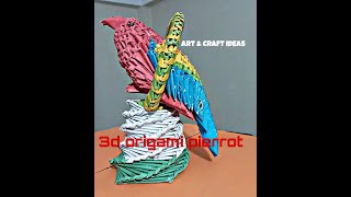 How to make a 3d origami pierrot.Our upcoming video.Paper craft.DIY ideas.