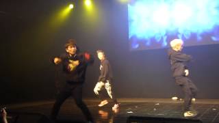 08/02/13 TEEN TOP in London - L.Joe, Ricky and Changjo Dance Stage