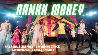 Aankh Marey || Indian Wedding Dance Performance