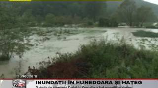 inundatii in hunedoara si hateg