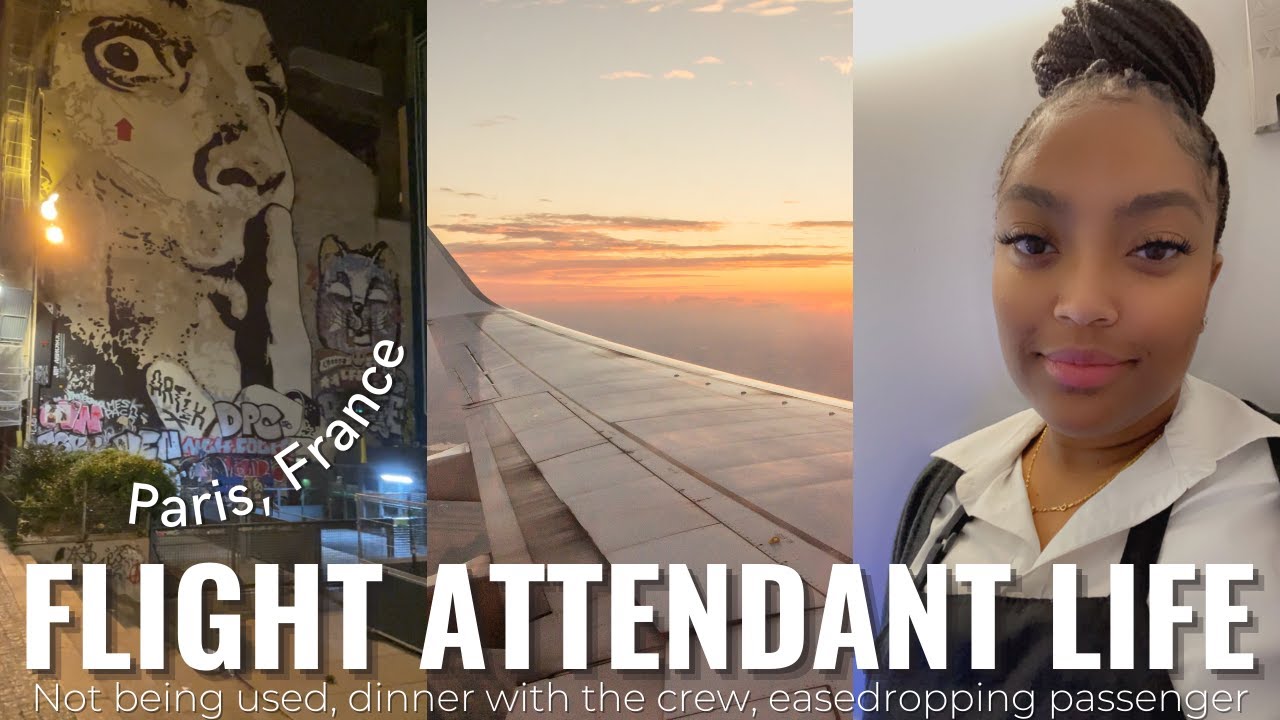 FLIGHT ATTENDANT VLOG | NOT BEING USED, DINNER WITH THE CREW ...