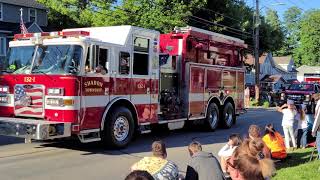 Blue Tip Parade Wadsworth, Ohio firetruck portion 2021