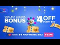 4.4 Four-midable Sale | Lazada Bonus