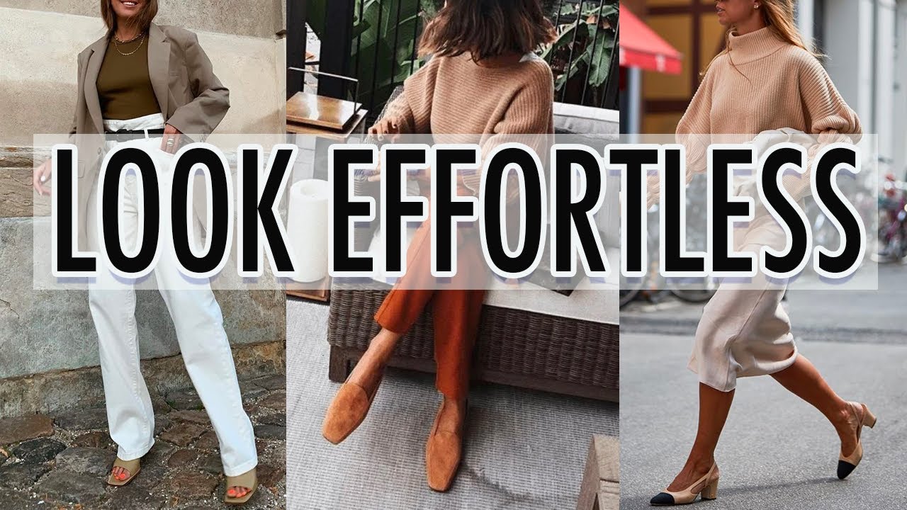 8 Tips To Look Effortlessly Chic In Your OWN Clothes! - YouTube