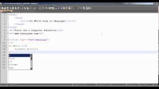 Do Wihile Loop In Vbscript Tamil